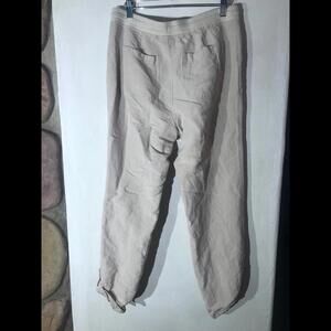 j.jill  linen pants bottoms lounge loose